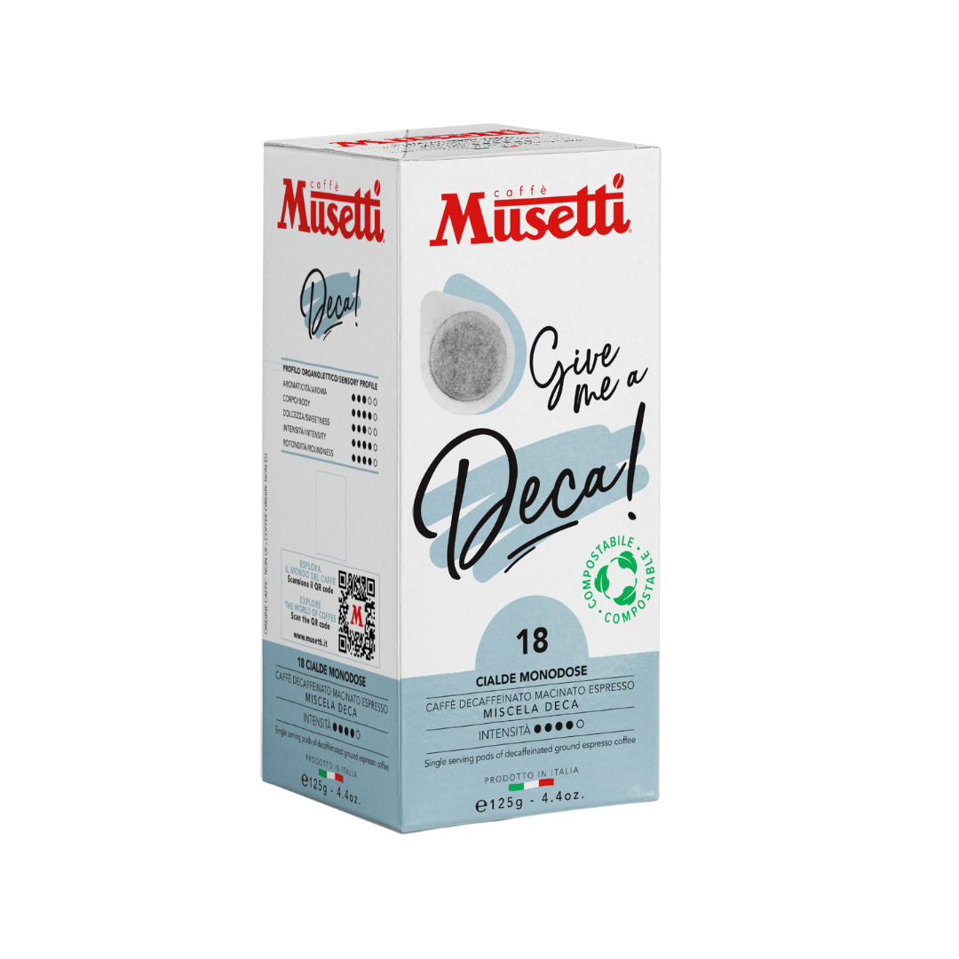 26 Кафе дози Musetti Deca Безкофеиново - ESE подове 18 бр. - Image 1